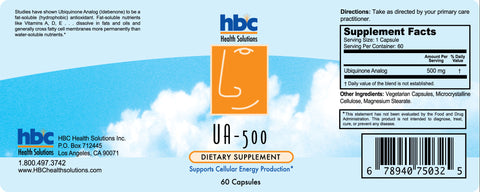 Image of Idebenone 500mg 60 Capsules
